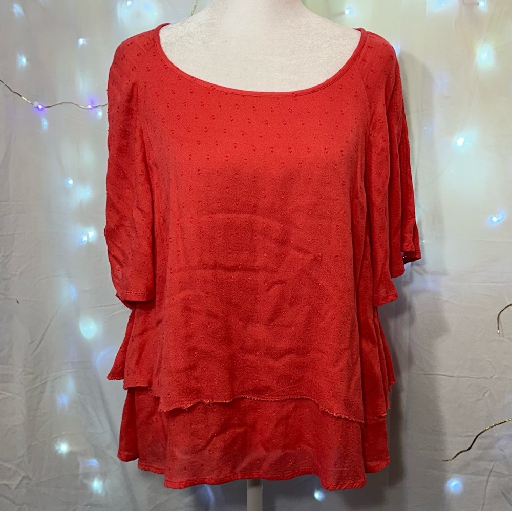 Collection by Bobeau 2 layered top